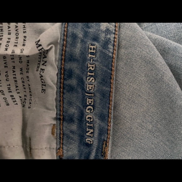 American Eagle High Rise Jeggings Size 10 - Picture 4 of 5